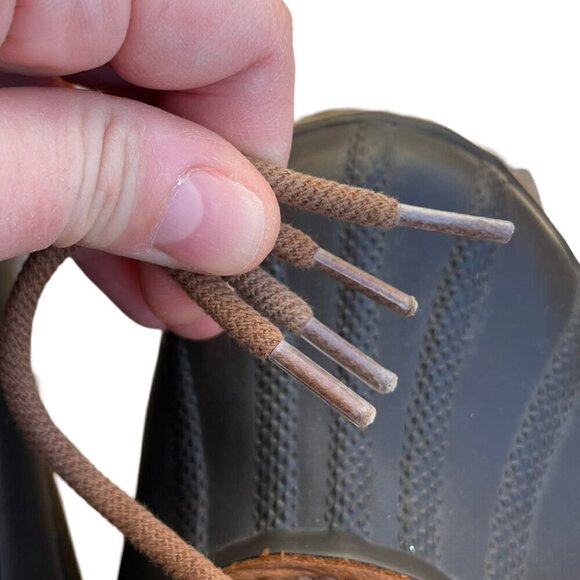 Sorel Fancy Lace II Duck Boots Brown NL2125-286 Women's Size 7, Waterproof Rain - Picture 14 of 16